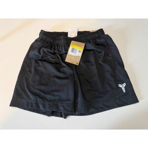 Nike Kobe Bryant Mamba Basketball Shorts Black Mesh Kids S FZ1165-010 NEW